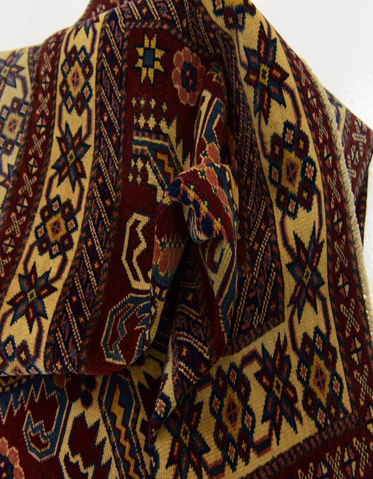 Detail image of  2' 9 x 9' 9  Hand Knotted Kazak Runner Rug