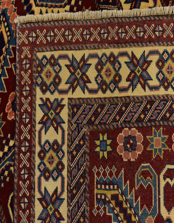 Detail image of  2' 9 x 9' 9  Hand Knotted Kazak Runner Rug