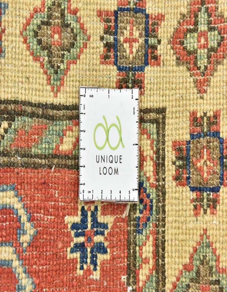 Detail image of  2' 10 x 9' 6  Hand Knotted Kazak Runner Rug