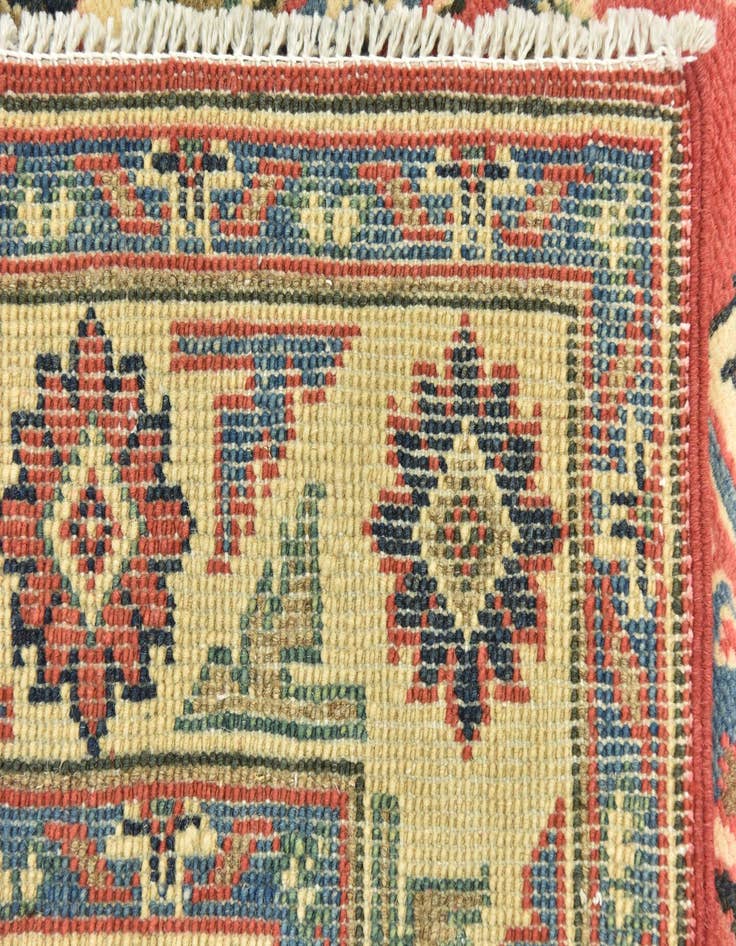 Detail image of  2' 9 x 9' 8  Hand Knotted Kazak Runner Rug