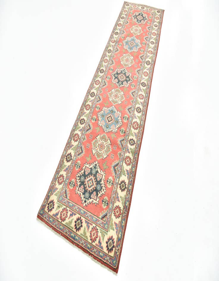 Detail image of  2' 9 x 9' 8  Hand Knotted Kazak Runner Rug