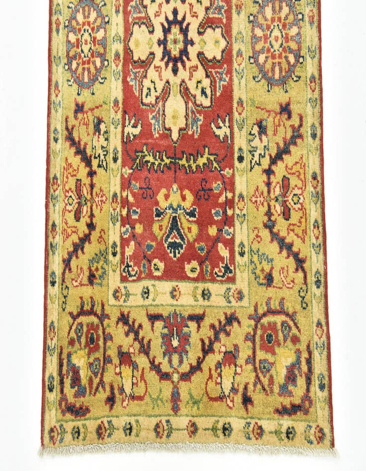 Detail image of  2' 8 x 9' 9  Hand Knotted Kazak Runner Rug