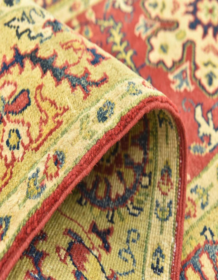 Detail image of  2' 8 x 9' 9  Hand Knotted Kazak Runner Rug