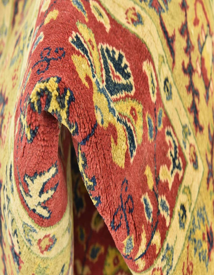 Detail image of  2' 8 x 9' 9  Hand Knotted Kazak Runner Rug