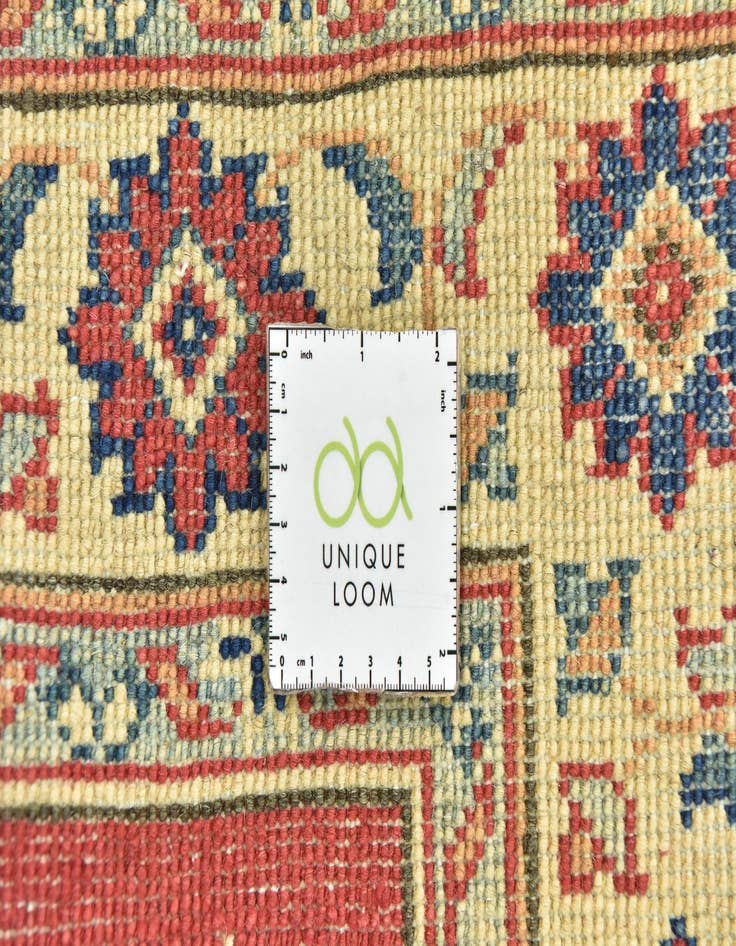 Detail image of  2' 10 x 9' 9  Hand Knotted Kazak Runner Rug