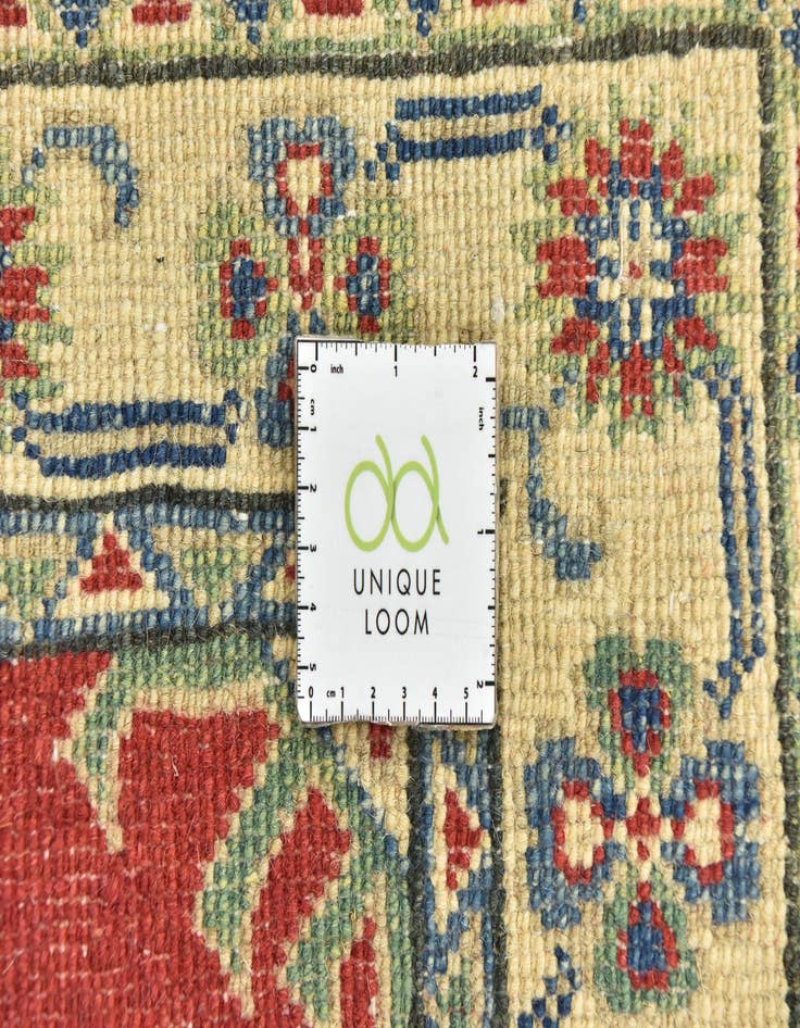 Detail image of  2' 7 x 9' 10  Hand Knotted Kazak Runner Rug