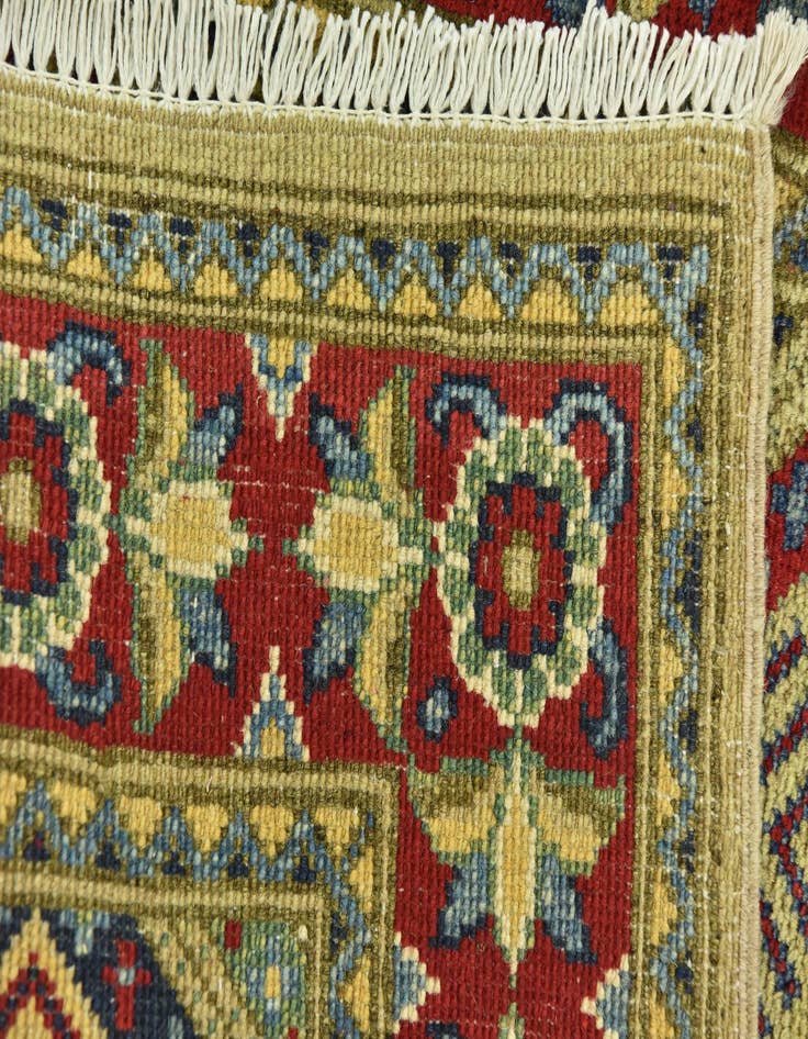 Detail image of  2' 9 x 9' 8  Hand Knotted Kazak Runner Rug