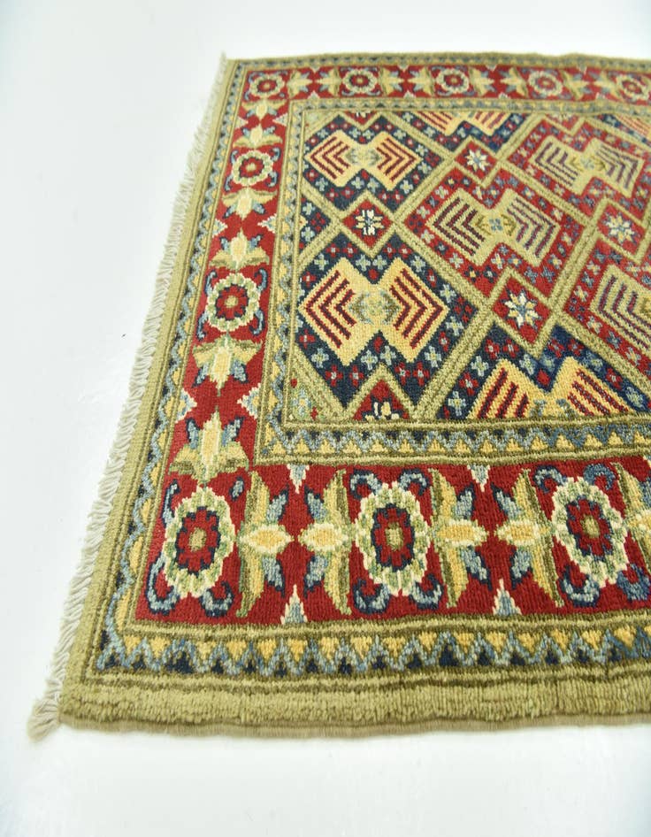 Detail image of  2' 9 x 9' 8  Hand Knotted Kazak Runner Rug