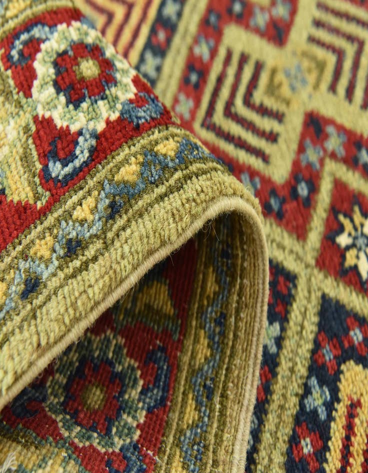 Detail image of  2' 9 x 9' 8  Hand Knotted Kazak Runner Rug
