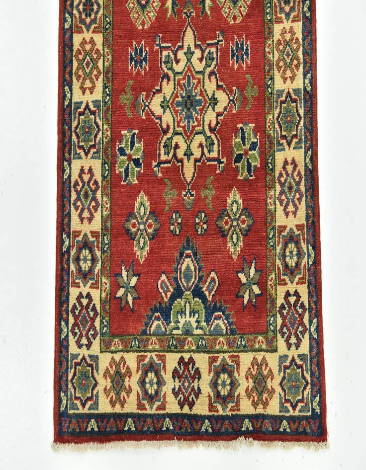Detail image of  2' 8 x 9' 7  Hand Woven Kazak Runner Rug