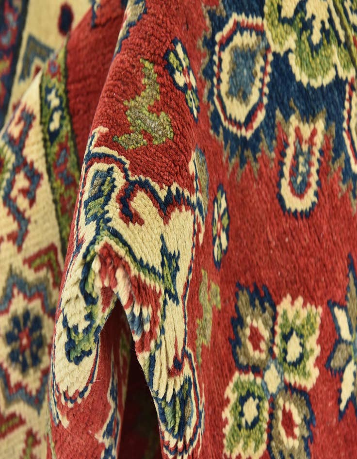 Detail image of  2' 8 x 9' 7  Hand Woven Kazak Runner Rug