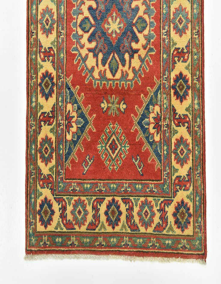 Detail image of  2' 9 x 9' 9  Hand Knotted Kazak Runner Rug