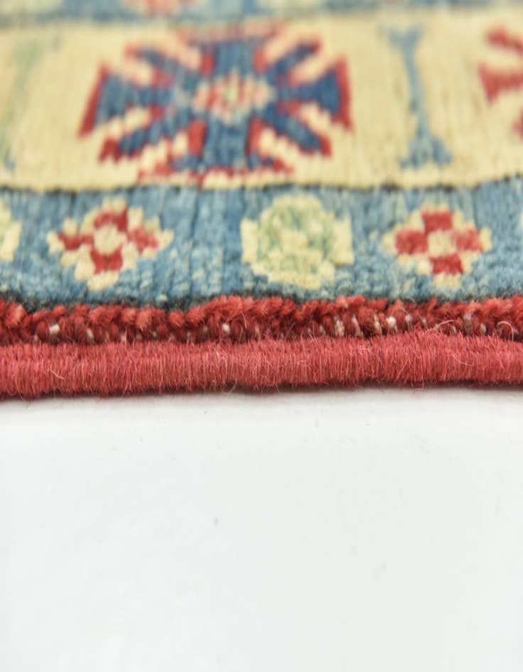 Detail image of  2' 8 x 10' 2  Hand Knotted Kazak Runner Rug