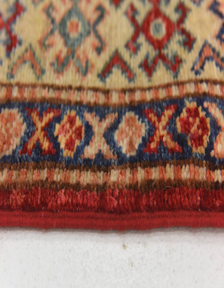Detail image of  2' 10 x 9' 3  Hand Knotted Kazak Oriental Runner Rug