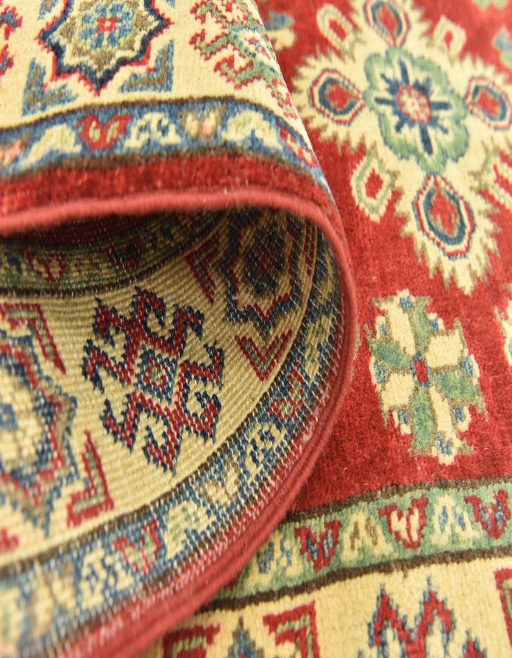 Detail image of  2' 7 x 9' 6  Hand Knotted Kazak Runner Rug