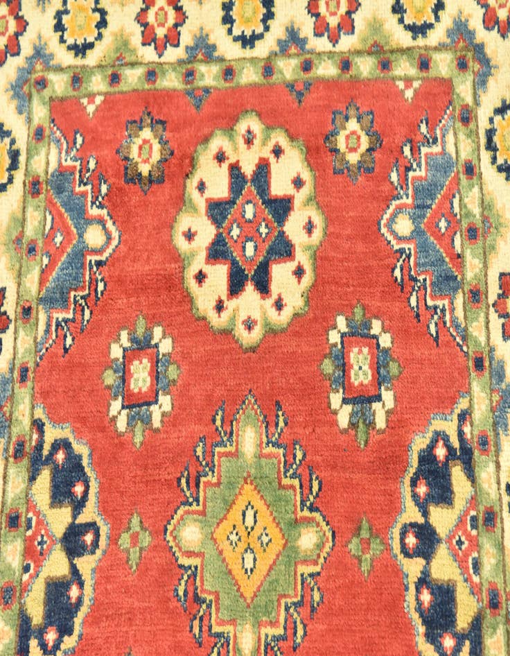 Detail image of  2' 9 x 9' 10  Hand Knotted Kazak Runner Rug
