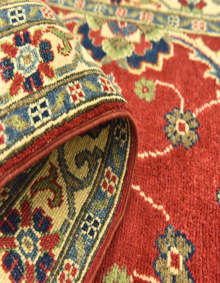 Detail image of  2' 9 x 9' 9  Hand Knotted Kazak Runner Rug