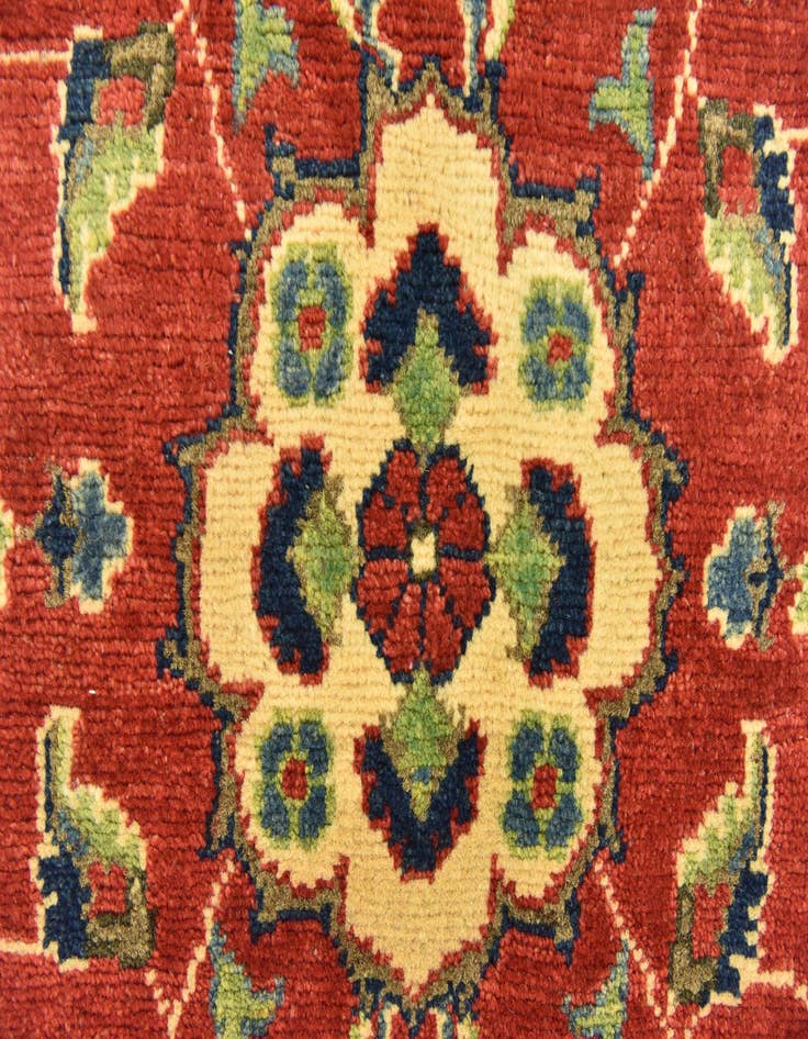 Detail image of  2' 9 x 9' 9  Hand Knotted Kazak Runner Rug