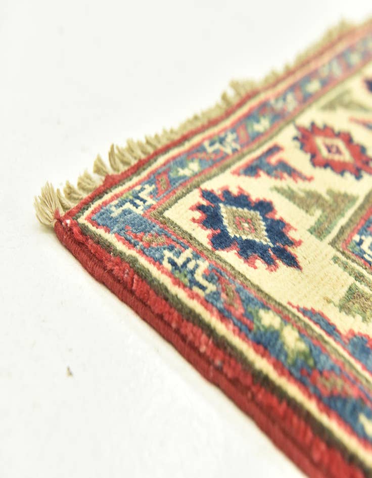 Detail image of  2' 9 x 9' 8  Hand Knotted Kazak Runner Rug