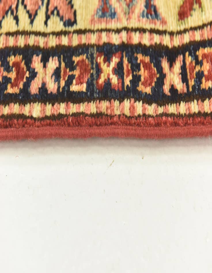 Detail image of  2' 9 x 10'  Hand Knotted Kazak Oriental Runner Rug