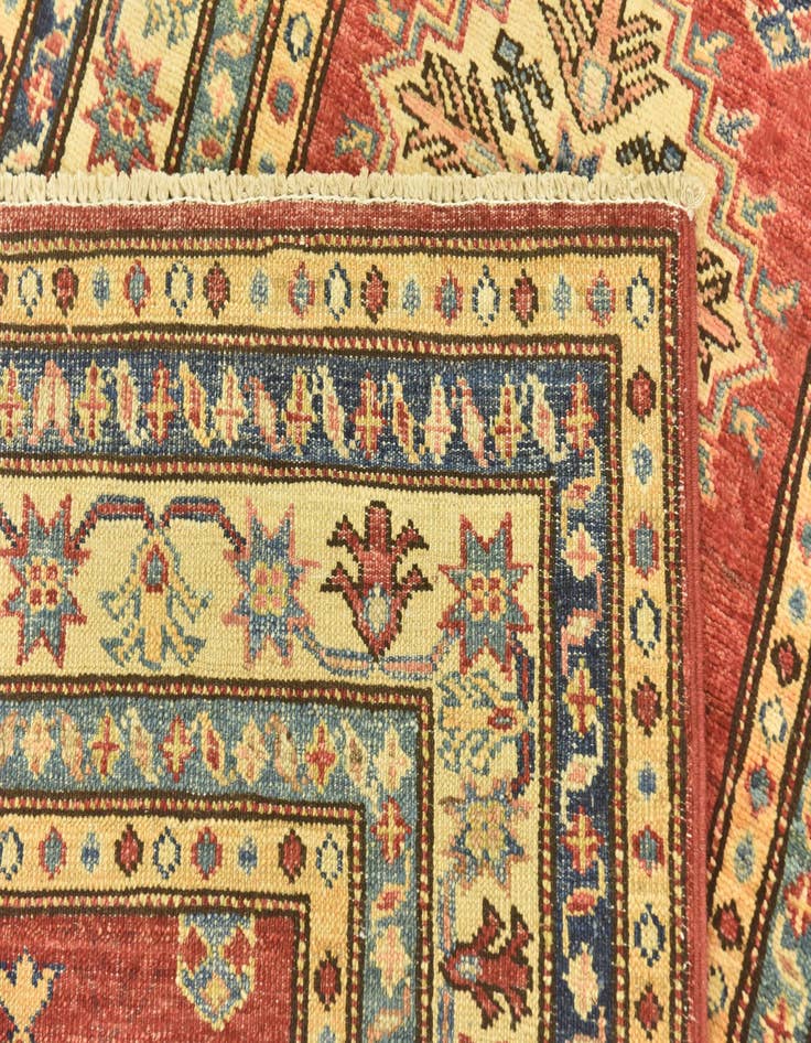 Detail image of  2' 7 x 10' 2  Hand Knotted Kazak Oriental Runner Rug