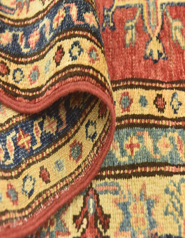 Detail image of  2' 7 x 10' 2  Hand Knotted Kazak Oriental Runner Rug