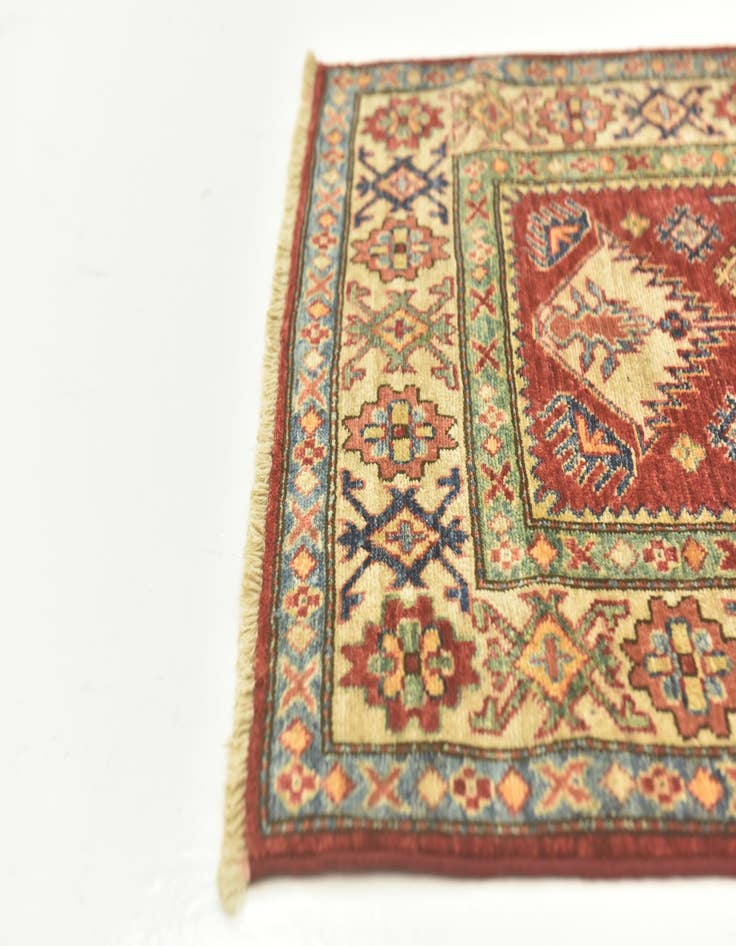 Detail image of  2' 9 x 9' 9  Hand Knotted Kazak Oriental Runner Rug