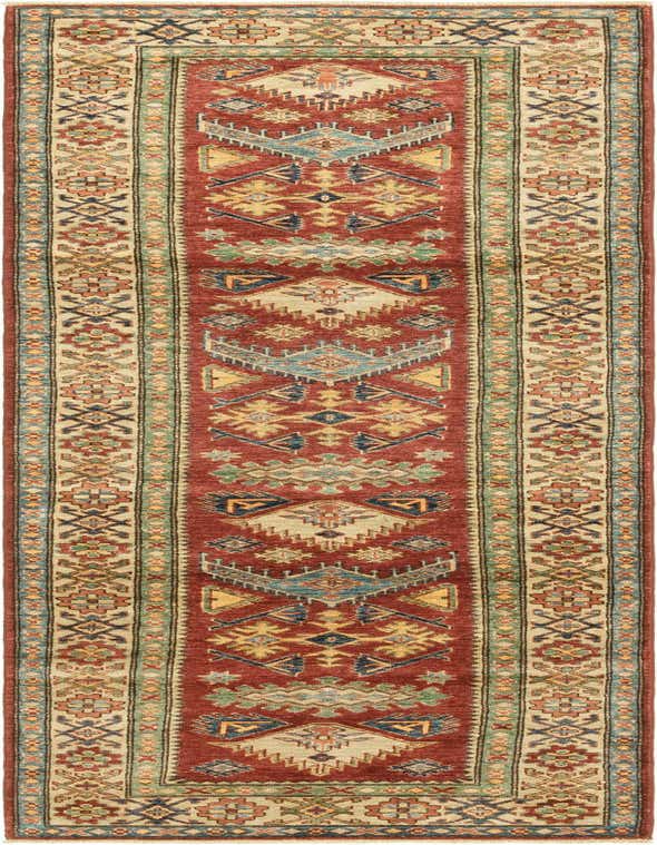 Primary image of  2' 9 x 9' 9  Hand Knotted Kazak Oriental Runner Rug