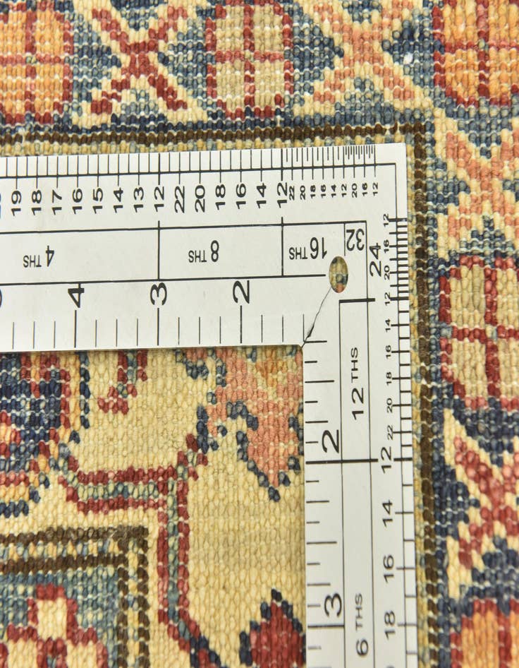 Detail image of  2' 6 x 9' 6  Hand Knotted Kazak Oriental Runner Rug