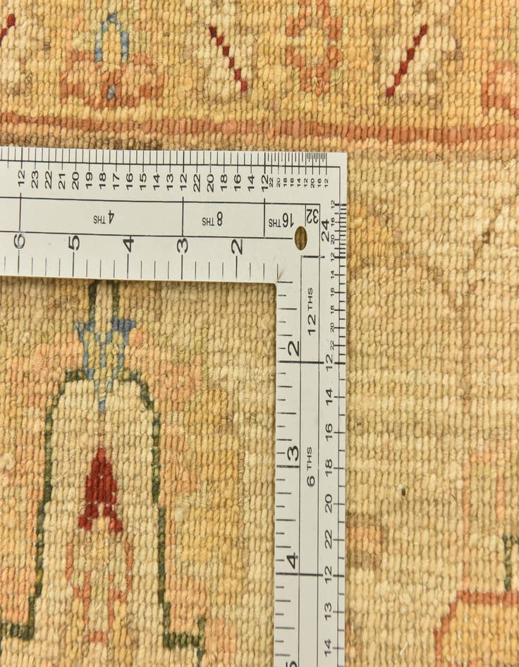 Detail image of 6' x 16' 3 Hand Knotted Kazak Runner Rug