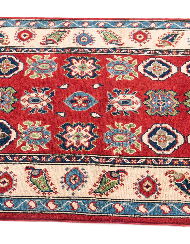 Detail image of  2' 9 x 9' 8  Hand Knotted Kazak Runner Rug