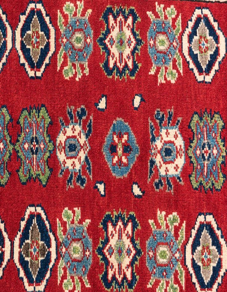 Detail image of  2' 9 x 9' 8  Hand Knotted Kazak Runner Rug