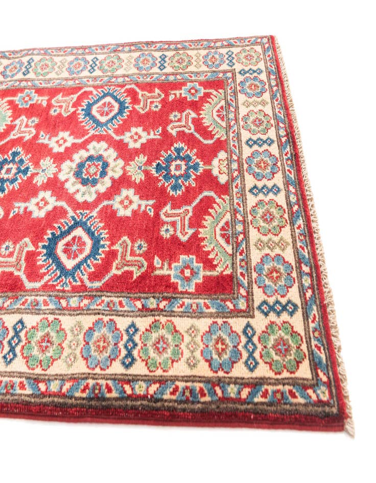 Detail image of  2' 9 x 9' 9  Hand Knotted Kazak Runner Rug