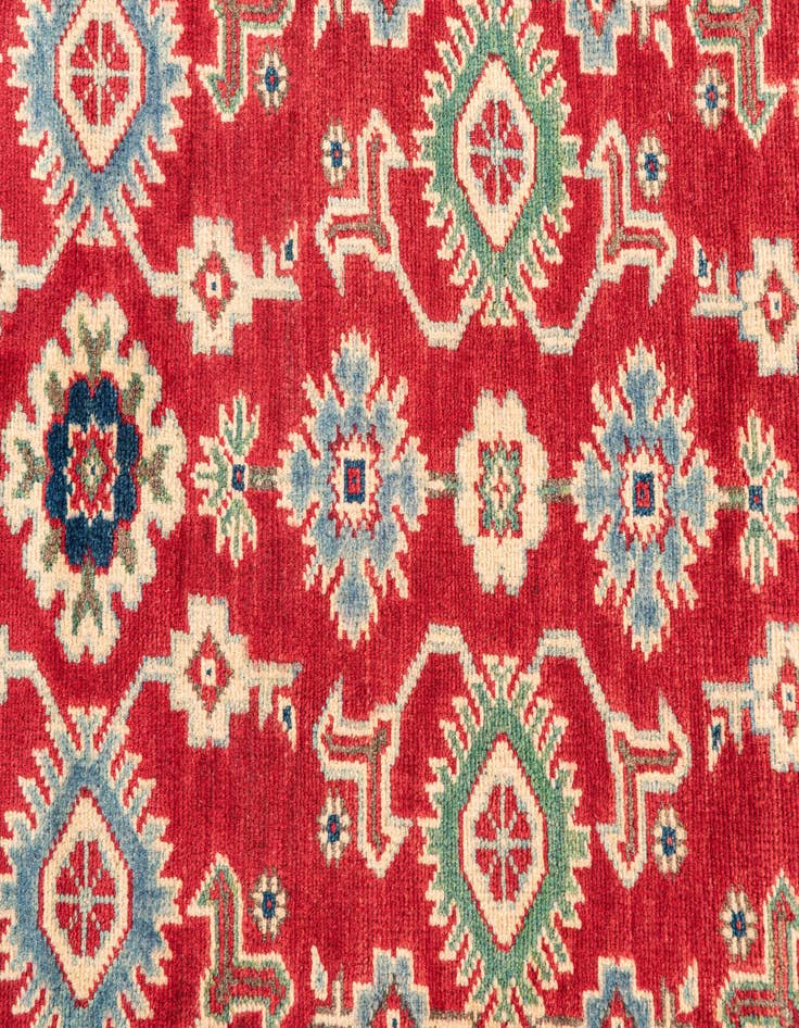 Detail image of  2' 9 x 9' 9  Hand Knotted Kazak Runner Rug
