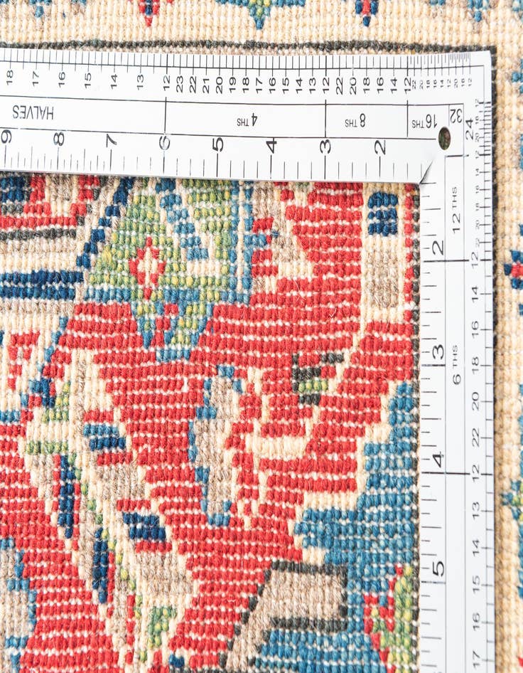Detail image of  2' 9 x 9' 10  Hand Knotted Kazak Runner Rug