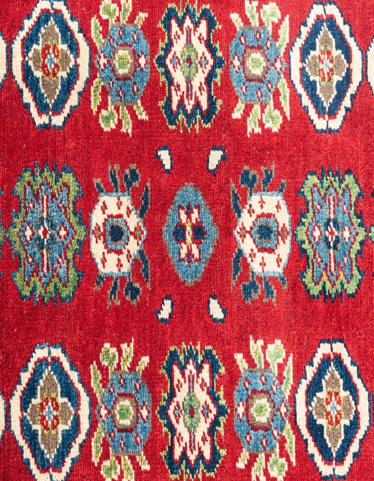 Detail image of  2' 9 x 9' 10  Hand Knotted Kazak Runner Rug