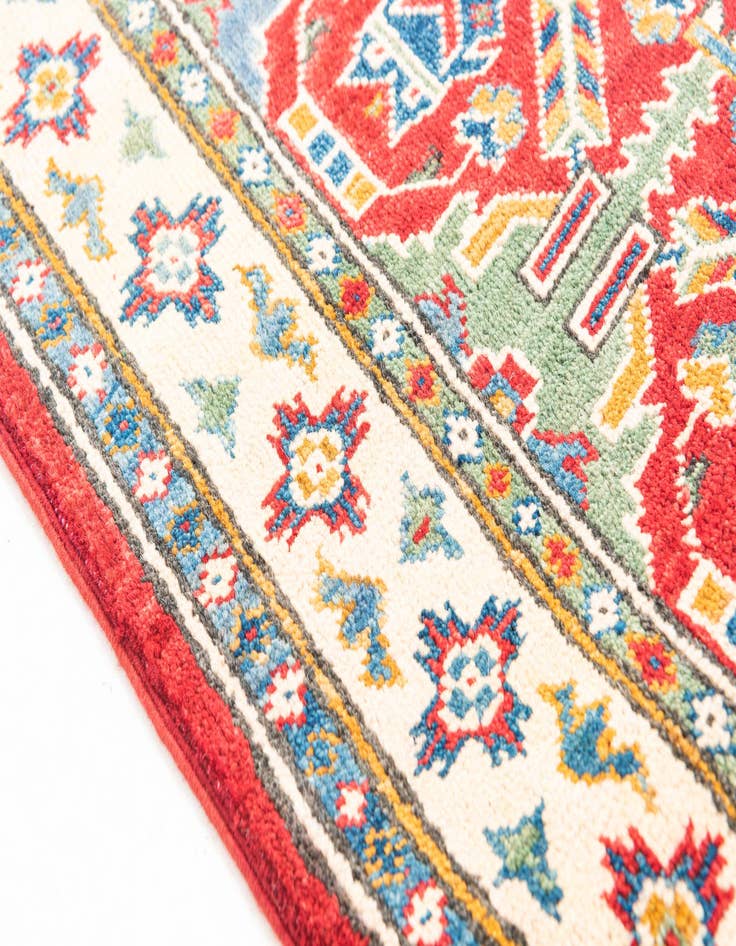 Detail image of  2' 9 x 9' 4  Hand Knotted Kazak Runner Rug