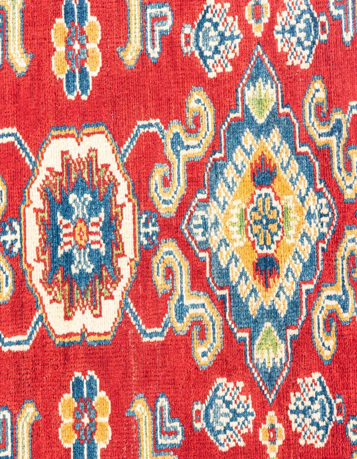 Detail image of  2' 9 x 9' 9  Hand Knotted Kazak Runner Rug