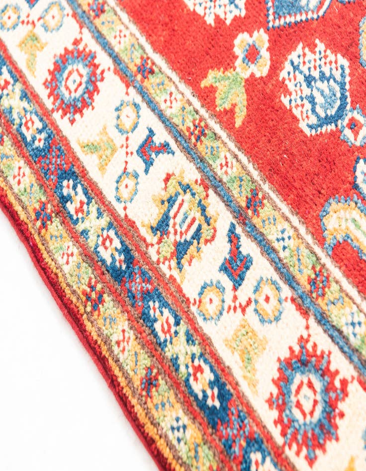 Detail image of  2' 9 x 9' 9  Hand Knotted Kazak Runner Rug
