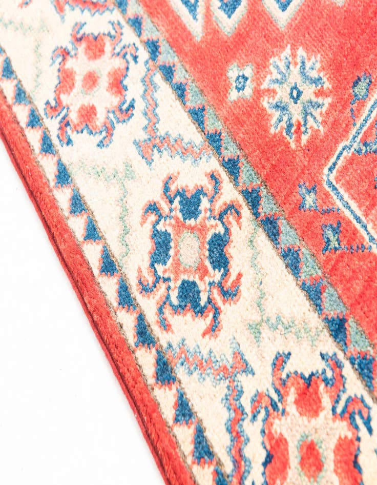 Detail image of  2' 9 x 9' 9  Hand Knotted Kazak Runner Rug