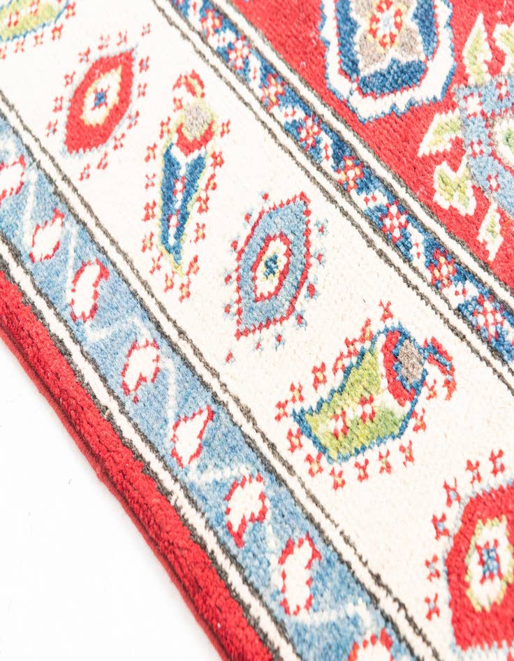 Detail image of 2' 9 x 9' 5 Hand Knotted Kazak Runner Rug