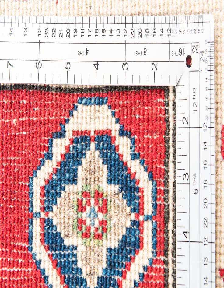 Detail image of 2' 9 x 9' 5 Hand Knotted Kazak Runner Rug