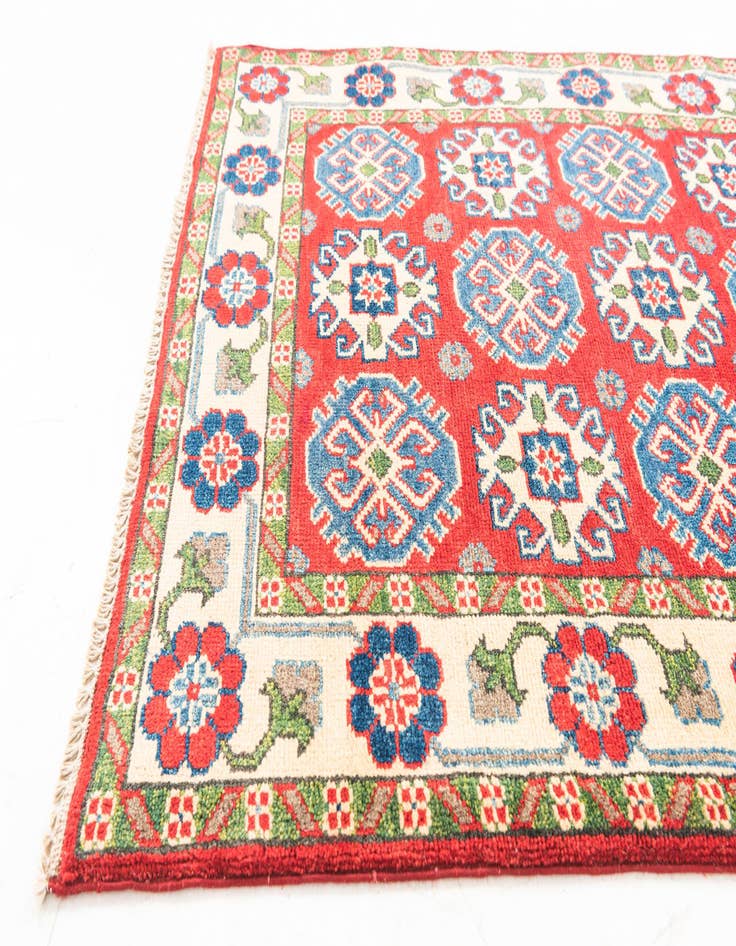 Detail image of  2' 9 x 9' 8  Hand Knotted Kazak Runner Rug