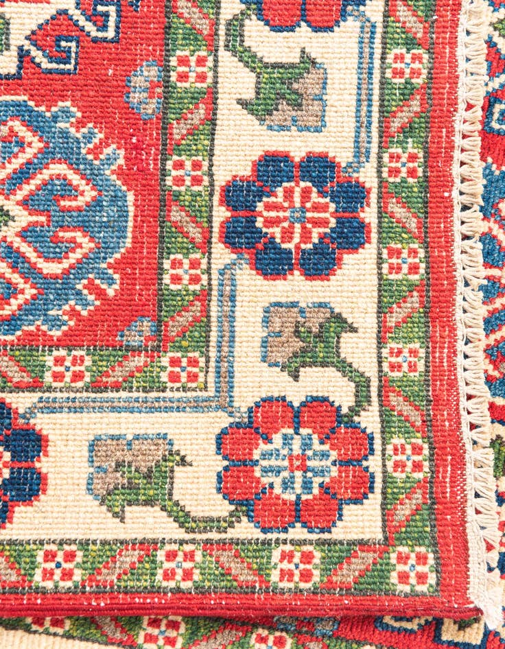 Detail image of  2' 9 x 9' 8  Hand Knotted Kazak Runner Rug
