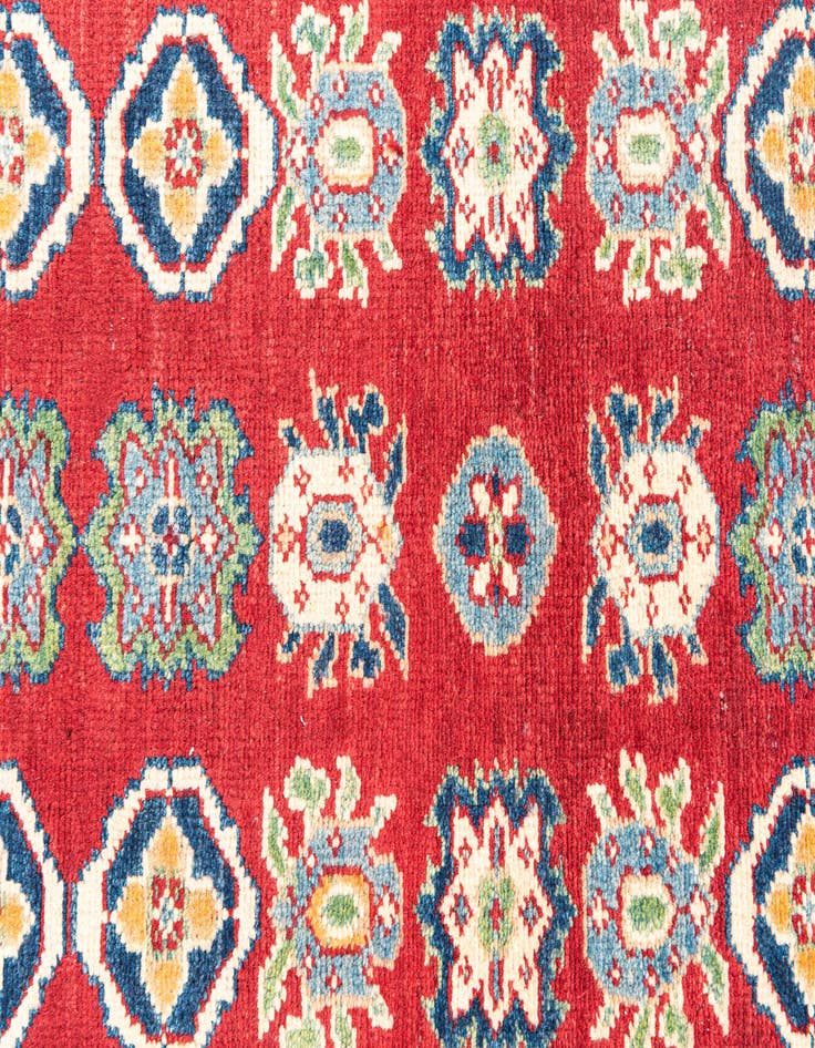 Detail image of  2' 10 x 10' 3  Hand Knotted Kazak Runner Rug