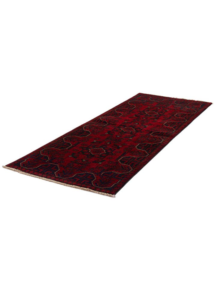 Detail image of  2' 5 x 6' 4  Hand Knotted Khal Mohammadi Wool Runner Rug