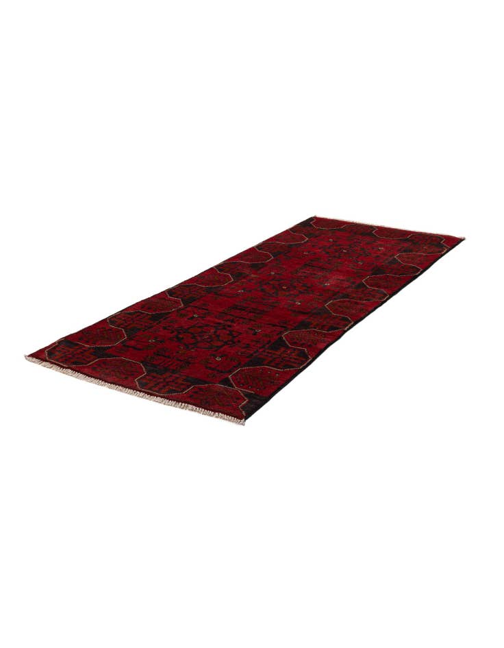 Detail image of  2' 5 x 6' 2  Hand Knotted Khal Mohammadi Wool Runner Rug