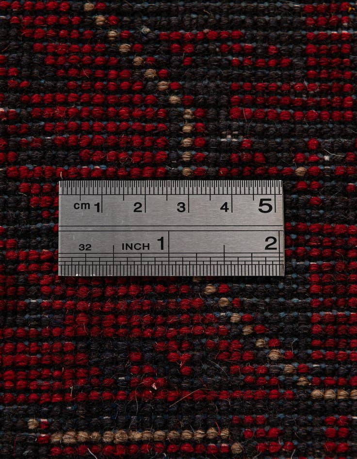 Detail image of  2' 8 x 6'  Hand Knotted Khal Mohammadi Wool Runner Rug