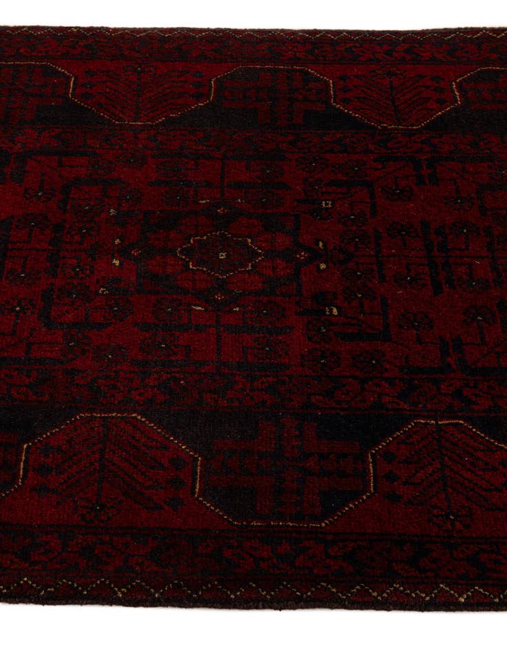 Detail image of  2' 9 x 6' 2  Hand Knotted Khal Mohammadi Wool Runner Rug