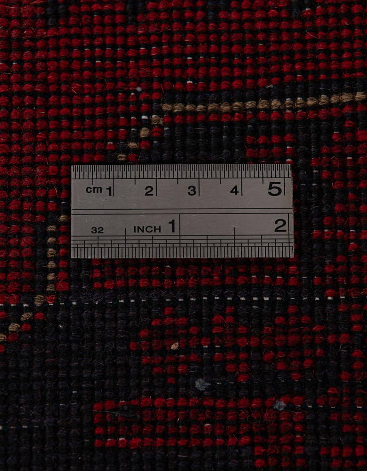 Detail image of  2' 9 x 6' 3  Hand Knotted Khal Mohammadi Wool Runner Rug